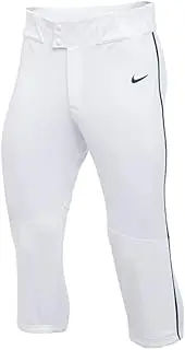 [Nike] Mens Team Vapor Select High Piped Pant, White, Large