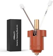 Official K1/K1 Max Ceramic Heating Block Kit, 60W Fast Heating Wear-Resistant Hotend Kit Supports 300°C High Temperature and 600mm/s High-Speed Printing