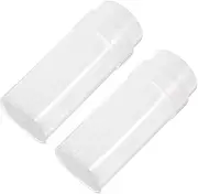TIDTALEO Slide Staining Jars Set of 2 Plastic Staining Container Lids for Microscopy Applications