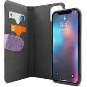 Gecko Magnetic Wallet Case for iPhone XR/11 - Lilac