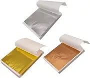 GLSTOY 300 Sheets Gold Foil Nail Decoration Glittering Foil Flakes Furnishings Foil Flakes Metallic Foil Flakes Handcraft Glitter Decoration Handcraft Foil Handcraft Decor