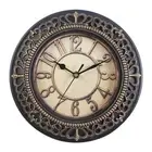 Retro Wall Clock Decorative Wall Clock Non-ticking Mechanism Office Decoration