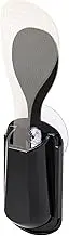 Rice Paddle Holder - Sushi Paddle Spatula Rack Ergonomic Spoon Organiser with Suction Cup Base, Heat-resistant Stand for Rice Spoon, Potato Masher, Kitchen Cooking Tools and Convenient Storage