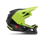Full-Face Rampage Barge Ce / Cpsc Yellow FOX Racing Bike