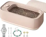 [Generico] Ultrasonic Glasses Cleaning Machine - Jewelry Cleaning Machine | 45,000Hz Portable Cleaning Tool, Ultrasonic Cleaner for Jewelry Rings, Rubber Bases