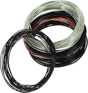 Flexible Bonsai Wire Set 5 Rolls 1.0mm 1.5mm 2.0mm Aluminum Bonsai Training Wire for DIY Decor