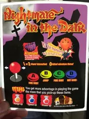Nightmare In The Dark Neo Geo Mini Arcade Marquee