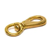 SeaSense Boat Swivel Eye Snap Hook 50063232 | Brass 3/4 Inch 60LBS