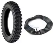 2.75X10 10" KNOBBY TIRE INNER TUBE XR CRF50 PW50 Z50 SDG SSR PIT BIKE TR00