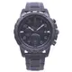 FOSSIL 美國最受歡迎頂尖運動時尚三眼計時腕錶-黑-FS4646