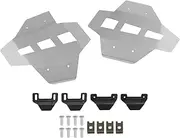 Engine Guards Cylinder Head Guard Protector Compatible with R1250R R1250RS R1250RT R1250 GS Adv Crash Bar Decorative Cover(Silver)
