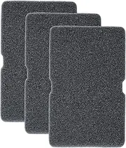 3x Filter tumble dryer heat pump dryer, sponge filter mat, condenser dryer, for Beko Grundig Blomberg ElektraBregenz, 235 x 150 x 10 mm, lint sieve, lint filter 2964840100 foam filter