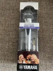 Yamaha DM-305 Dynamic Microphone Silver Super Cardioid New Japan
