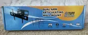 Tuff Mount Dual Arm Articulating Wall Mount 32-63” TVs 100lb New NIB READ