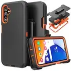 For Samsung Galaxy A03S A54 A14 5G A23 Case Shockproof Defender Cover+Belt Clip