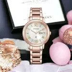 CITIZEN 星辰 XC 亞洲限定 光動能 羅馬刻度女錶-EW2426-62A