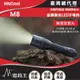 WELTOOL M8 860流明 574米 內變焦LED手電筒 聚光泛光 旋轉式變焦 防水防摔 (附電池)