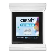 Polymer Clay Cernit Number One, 100 Black - 250g - 2wards Polymer Clay & Crafts