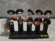 Halloween Mariachi Band Figurine New With Tag No Box