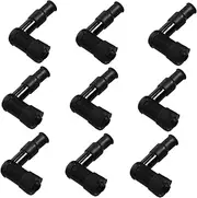 iplusmile 10pcs Motorbike Engine Spark Plug Cap Replacement for High Pressure Spark Plug Boot