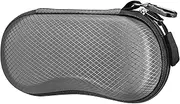 [FINTIE] Sunglasses Case, Hard EVA Shell Shockproof Sport Glasses Case with Metal Carabiner Travel Zipper Eyeglasses Case