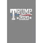 TRUMP 2020: COOL ANIMATED TRUMP 2020 DESIGN NOTEBOOK COMPOSITION BOOK NOVELTY GIFT (6