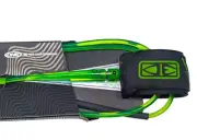 Ocean & Earth Ultimate Big Wave Surfboard Ankle leash 7ft Cord 7mm Color Lime