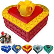 Gift Box Heart Shaped Box Gift 3D Gift Box Puzzle Boxes Prank Toy Fun Gift Boxs