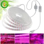 LED Grow Strip Full Spectrum Double Row Lamp Beads LED Grow Light AC220V Phyto L
