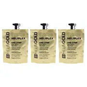 Heliplex One Step Hair Serum by Helis Gold for Unisex - 1.7 oz Serum - Pack of 3