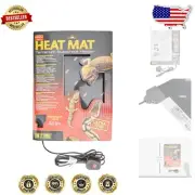 Medium 16 Watt Silicone Heat Mat for Reptiles – Ideal for Tropical Environments