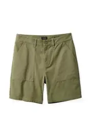 BRIXTON Surplus Shorts Olive Size: 32 BRIXTON Supply
