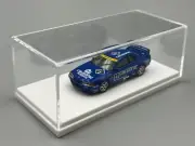 Quality Car Display Case White Plastic Base 1/64 scale