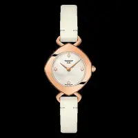 在飛比找Yahoo!奇摩拍賣優惠-Tissot 天梭伊婷系列皮帶石英女腕錶 T11310936