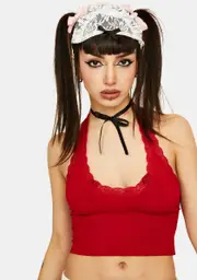 Love The Chase Halter Crop Top