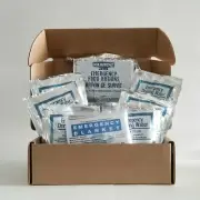 LaunchPro Emergency Preparedness Kit-Food Water Thermal Blanket - Exp 10/2029