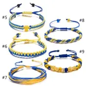 Yellow Blue Bracelet Blue Yellow Bracelet Jewelry Unisex