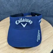 Callaway Blue Golf Visor ROGUE Odyssey Chrome Soft NWT