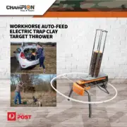 Champion Workhorse Auto-feed Electric Trap Clay Target Thrower Shotgun Shooting