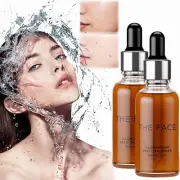 The Face - Illuminating Self-Tan Drops, Medium Dark 30ml New in Box 1/2pcs