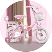 High Carbon Steel Bicycles Folding Bicycles Shock-Absorbing Bicycles Mopeds with Training Wheels