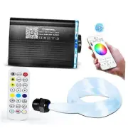 Smart APP Controlled Fiber Optic Light,LED Fiber Optic Star Ceiling Light Kit