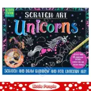 Activity Station - Scratch Art Unicorns