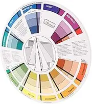 HOODANCOS Watercolor Wheel Color Learning Craft Class Teaching Tool Blending Painting Color Wheel