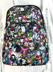 Rare Tokidoki Classico Backpack Vintage Unicorno Laptop Pocket Donutella Sakura