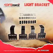 4x4FORCE Light Bracket Suit for Universal Aluminium Roof Rack Flat Platform
