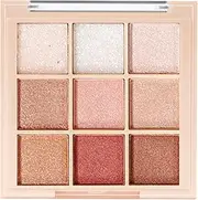 Eyeshadow Makeup | 9 Colours Eye Shadow Powder - Shimmering Glitter Makeup Palette Eyeshadow Makeup Palette for Women and Girls