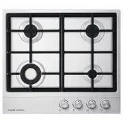 Fisher & Paykel 60cm Series 7 4 Burner Gas Cooktop, Natural Gas