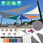 AU Extra Heavy Duty Shade Sail Shade Cloth Sand Sun Triangle Square Rectangle