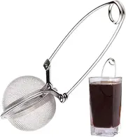 Tea Filter - Snap Ball Strainer Stainless Steel Snap Ball Tea Strainer Tea Infuser Tea Steeper for Loose Tea Coffee Our Tea Ball Strainer Ensures Effortless Maintenance